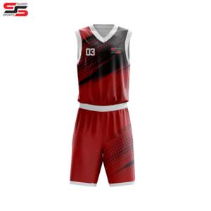Transpirable de alta calidad mejor precio buen material asequible uniforme de baloncesto de diseño profesional - Product Image 3