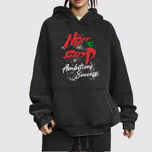 Pull-over décontracté à capuche pour hommes personnalisé sweat-shirt à capuche d'hiver confortable coupe ample tissu éponge disponible dans toutes les tailles - Product Image 3