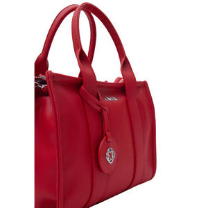 Bolso de Mano Detallado con Monograma Red Floter Aker, Accesorio de Ropa - Product Image 2