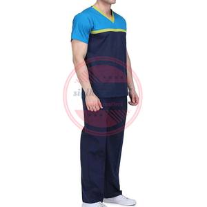 Juego de uniformes de enfermería Soft Men Hospital Scrub Set para la venta - Product Image 5