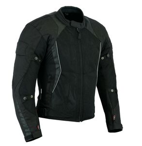 Blouson de moto de course grande taille respirant, vêtement de sport protecteur ignifuge en % polyester avec protections - Product Image 1