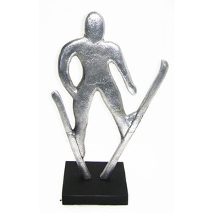 Escultura de jugador de hockey deportivo de Metal de aluminio, estatua abstracta moderna, decoración del hogar, perfecta para interiores de oficina de lujo y elegante - Product Image 3