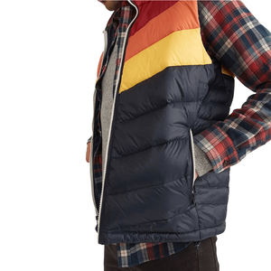 OEM Veste d'hiver sans manches en coton avec poches zippées de haute qualité Logo personnalisé Gilet bouffant épais pour hommes Logo - Product Image 5