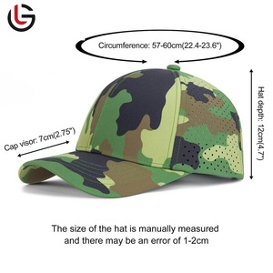 Adjustable Camo Printed Cotton Baseball Caps Made with Logo Fashionable and Breathable for <b>Men</b> and Women-for Beach Wear Price - Product Image 5