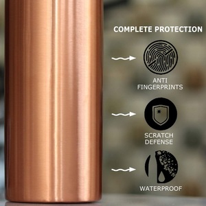 Premium Handcrafted 100% Pure Copper Water <b>Bottles</b> for Optimal Health Available in Bulk for Export - Product Image 3
