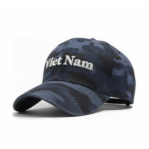 Casquette de baseball structurée OEM ODM à 6 panneaux, boucle à bord incurvé, logo brodé en 3D personnalisé, casquette de camouflage imprimée en numérique pour la chasse - Product Image 4