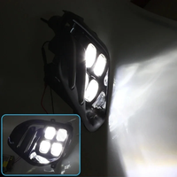 2 pièces Feux antibrouillard pour Kia Sportage KX5 2016 2017 2018 Phares LED avant Pare-chocs DRL Éclairage de brouillard étanche Accessoires auto