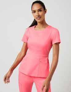 Uniformes de moda Medico Stretch Transpirable Mujeres Conjuntos Enfermería Scrubs Uniformes Venta al por mayor Scrubs Spandex - Product Image 4