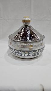 Olla Caliente de Acero Inoxidable Aislada de Primera Calidad con Diseño de Nácar, Hermoso Calentador de Comida Estilo Americano de Rm International - Product Image 5