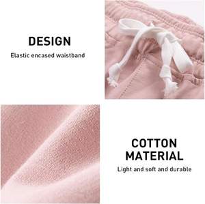 High Street 85%cotton 15%polyester 340grams Heavywight Loose Drawstring Casual Customized Breathable Men's Shorts - Product Image 4