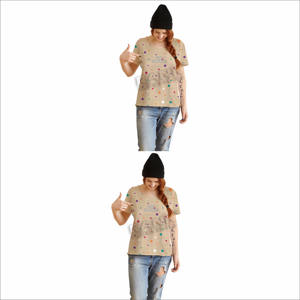 เสื้อยืดผู้หญิงไซส์ใหญ่ - Product Image 1