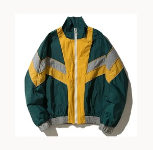 Veste coupe-vent en toile pour homme, confortable et élégante, avec col montant en coton 100%, capuche, pour les voyages, la randonnée, la course à pied, le port quotidien - Product Image 1