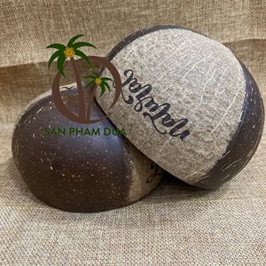 Cuenco de madera con logotipo personalizado para ensalada, tazón de cáscara de coco para batidos, productos artesanales ecológicos, tazón práctico - Product Image 6