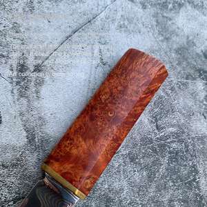 Cuchillo de Supervivencia y Caza para Exteriores, Personalizable, de Grado Industrial, Huali Sakura VG10, Afilado, de Alta Dureza, Recto, con Mango de Plástico - Product Image 4