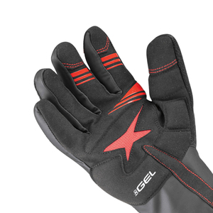 ถุงมือขี่จักรยานแบบเต็มนิ้วสำหรับฤดูหนาวแบบมืออาชีพถุงมือรถจักรยานยนต์คาร์บอนไฟเบอร์กันความร้อนและแห้ง - Product Image 4