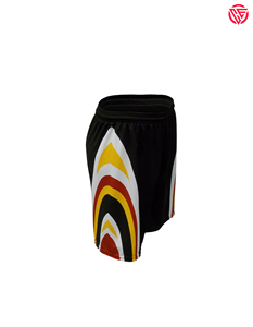 Uniforme de basket-ball personnalisé à manches courtes respirant avec un design et des broderies à la mode - Product Image 3