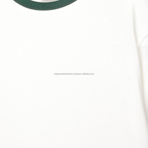 Camiseta pesada informal para hombre, camiseta de verano de manga corta con cuello redondo, ajuste holgado y camiseta de diseño en blanco de algodón 100% - Product Image 4