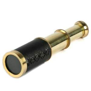 Laiton nautique fait théodolite Antique monté en laiton massif Pirate télescope de poche pliable en laiton Vintage Marine - Product Image 6