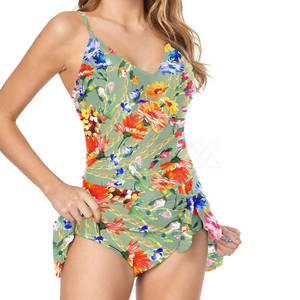 Trajes de Baño Tankini de 2 Piezas, sin Tirantes, con Logotipo Frontal, Ecológicos, Transpirables, Cómodos, para Mujer, para Usar en la Playa, el Resort y la Piscina - Product Image 4