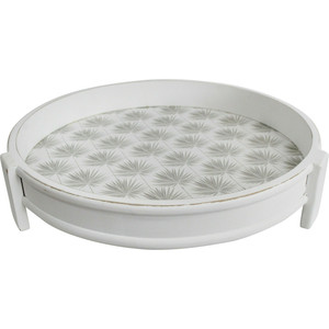 Plateau de service de forme ronde dernier modèle en bois ustensiles de cuisine vaisselle utilisation pour la maison hôtels restaurants nouveauté - Product Image 3