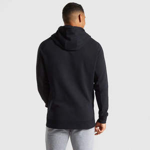 Sweat-shirt à capuche en coton pour hommes, sweat-shirt à capuche à manches longues Streetwear surdimensionné meilleure vente, sweat-shirt à capuche à épaules tombantes - Product Image 4