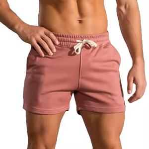 2025 ODM/OEM personnalisé short uni de haute qualité pour hommes confortable respirant séchage rapide toutes les couleurs vente chaude motif solide - Product Image 5