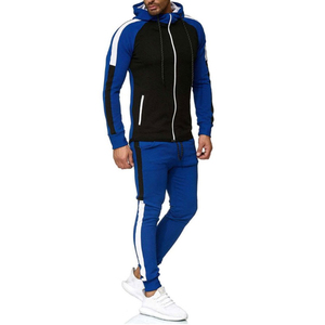 Mentracksuits ชุดออกกำลังกายผ้าฝ้ายหนาสำหรับผู้ชาย, ชุดวอร์มลำลองปรับแต่งโลโก้พร้อมฮู้ดและชุดวอร์มสำหรับผู้ชาย - Product Image 3