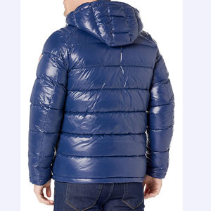 Hommes Mode Nouveau Design Veste d'hiver rembourré brillant Rembourrage chaud Bomber à bulles en gros Doudounes - Product Image 2
