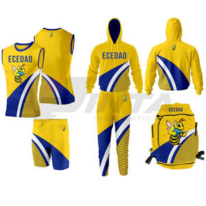 Vente directe d'usine uniforme de piste vêtements d'entraînement ensembles de course uniforme d'athlétisme personnalisé - Product Image 1