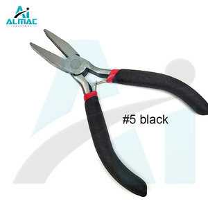 ALMAC Mini pinzas de anillo a presión de 4 ", Alicates de anillo de 5", 9 Uds., Alicates de punta, herramienta de mano para hacer joyas, pinzas para ABALORIOS - Product Image 4