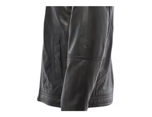 High Quality Casual Designer Genuine <b>Leather</b> <b>Jacket</b> Classic Style Esprit Winter Breathable Lining Biker <b>Leather</b> <b>Jacket</b> OEM Pak - Product Image 3