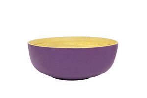 Cuencos de bambú hechos a mano ecológicos al por mayor, vajilla biodegradable para servir comida en fiestas, hechos en Vietnam - Product Image 2