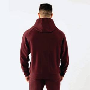 Sudadera con capucha de lana polar para hombre Otoño Invierno American Letter-Printed Hem Diseño de cordón ajustable Sudadera con capucha - Product Image 2