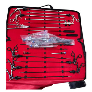Pinces laparoscopiques manuelles professionnelles en acier inoxydable pour chirurgie abdominale, ensemble d'outils laparoscopiques ENGR TRADERS CO. Certifié CE - Product Image 6