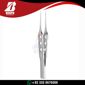 Pinzas de Microligadura Hoskins Premium de Acero Inoxidable, Herramienta Oftálmica para Suturas, Instrumentos Quirúrgicos con Certificación CE ISO - Product Image 4