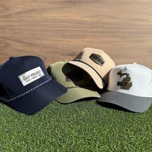 Fabricante de Gorras, Gorra de Béisbol Deportiva de Golf de Poliéster Impermeable de 5 Paneles con Logotipo Personalizado, Orificios Cortados con Láser, Gorra de Malla Perforada con Cuerda - Product Image 3