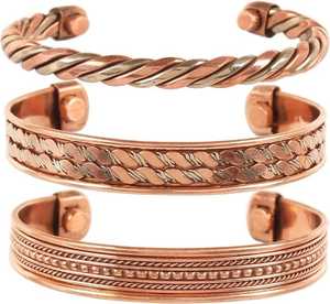 Eco-friendly Modern Stylish Natural Copper Bracelet with Custom Logo Option Luxury Design for Wedding Gifts - Product Image 6