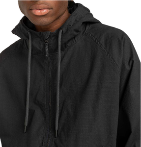 Veste coupe-vent en polyester imperméable avec capuche, impression personnalisée, dernier design, veste coupe-vent pour homme, veste pour homme - Product Image 4