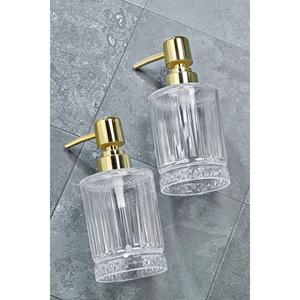 2 pezzi bagno cucina acrilico sapone liquido Dispenser-detersivo piatto di sapone decorativo non è vetro 250 ml