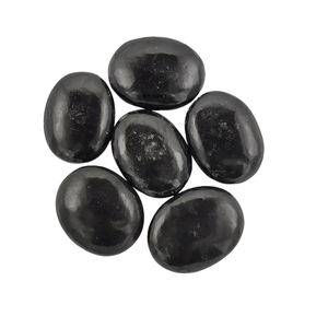 Piedra de Palma de Turmalina Negra Pulida Natural de la Mejor Calidad: Piedra de Palma de Turmalina Negra al por Mayor - Product Image 6