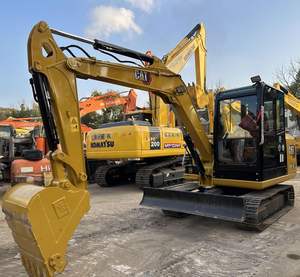 Mini-excavatrice Caterpillar 305.5e2 d'occasion de haute qualité, faible nombre d'heures, chenilles, moteur, pompe à engrenages, PLC Kawasaki, 22 tonnes, godet de 2,6 m - Product Image 2