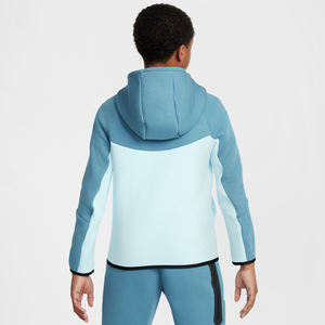 Taille personnalisée 100% doux coton Tech polaire écologique sweat à capuche pour enfants garçons filles fermeture éclair sweat poche décontracté haut à capuche pour - Product Image 3