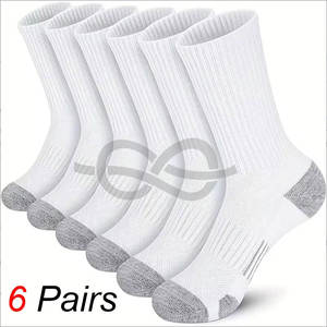 Mens Mid Length <b>Socks</b> Versatile Vertical Striped Design Comfortable & <b>Soft</b> Sweat Absorbent Casual <b>Socks</b> Suitable All Seasons - Product Image 1