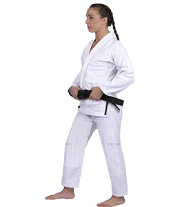 Kimonos de BJJ Unisex de Primera Calidad para Mujer, Hechos a Medida, Tejido Perlado, 450 GSM, 100% Algodón, Transpirables, Duraderos, de Secado Rápido, Múltiples Tallas - Product Image 1