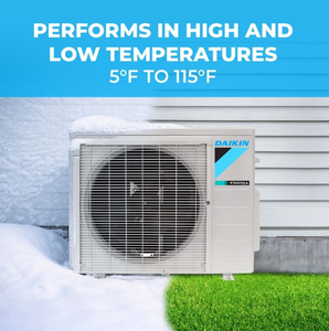 Daikin Listo para Enviar ®   Sistema de Bomba de Calor Mini-Split Oterra de 9,000 BTU, SEER2, R32, 115V, Alta Eficiencia, Montaje en Pared, Zona Única - Product Image 4