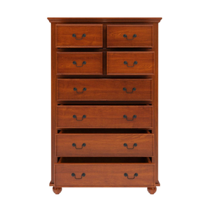 Commode à 8 grands tiroirs de qualité supérieure Meubles de chambre à coucher en bois Double armoire Commode en acajou à vendre - Product Image 1