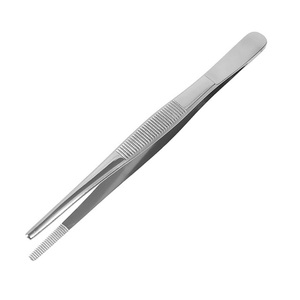 Pinzas de Sutura de 14 cm, Dentadas, Manuales, de Acero Inoxidable, Reutilizables, Juego de Instrumentos Quirúrgicos - Product Image 1