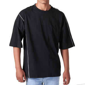 Camiseta Personalizada para Hombre con Hombros Caídos, Cosida a Medida, Informal, Antiarrugas y Transpirable - Product Image 1
