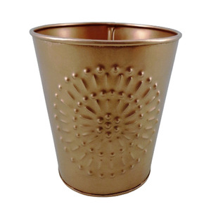 กระถางกลมสีทองแดงสำหรับตกแต่งบ้านโรงแรมร้านอาหารร้านกาแฟกระถางตกแต่งประตู - Product Image 6