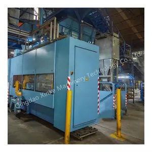 Máquina de fundición de aluminio de alta precisión para maquinaria de fundición de metales/máquina de moldeo de arena sin matraz Vertical
